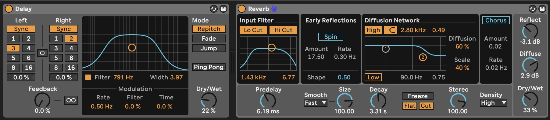 Percussion loop processing