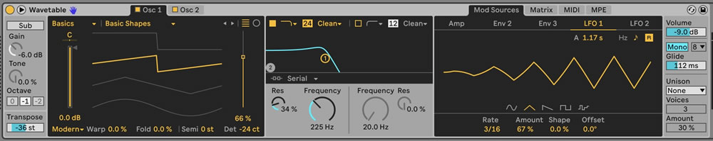 Reese Bass Modulation 2