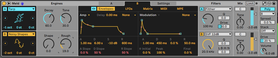 Drive and Other Settings