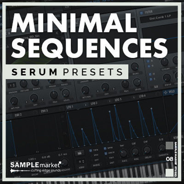 Immagine di Minimal Sequences - Serum Presets